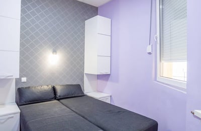 Location longue durée d’un appartement lumineux de 2 pièces, 45 m², centre de Belgrade, Serbie